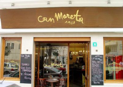 Fotografía de fachada del restaurante Can Moreta